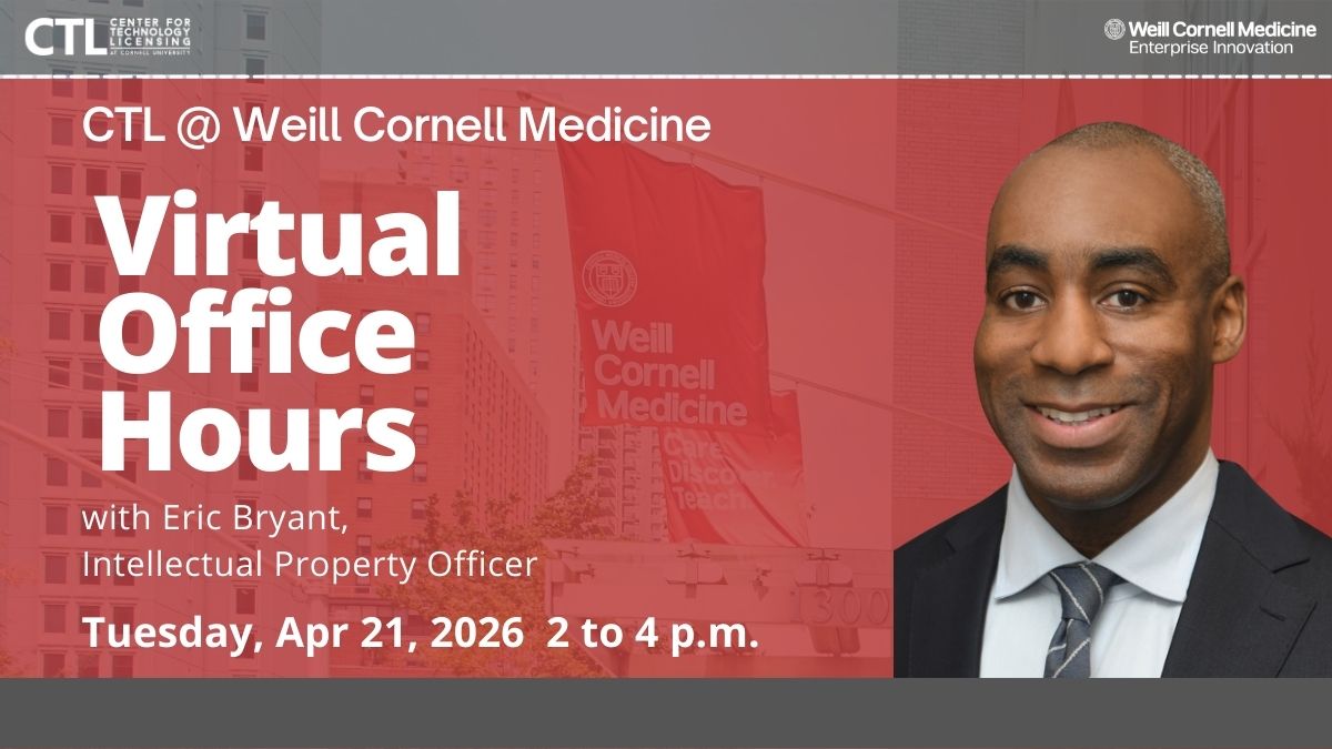 African-American man in suit and tie against a red background of Weill Cornell campus