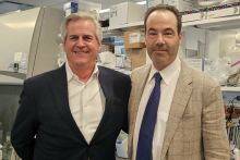 Tom Roueche (left) and Dr. Jason Spector (Provided) Two Caucasian men in suits