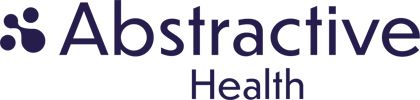 Abstractive Health logo in navy blue